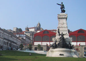 Der Mercado Ferreira Borges in Porto